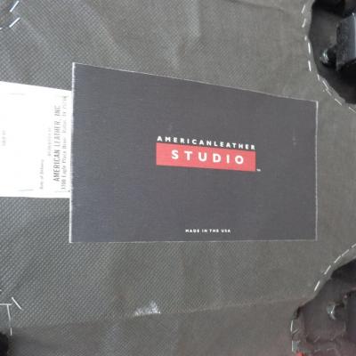 Vladimir Kagan Pair of Vladimir Kagan Rock Star His and Her Lounge Chairs and Ottoman