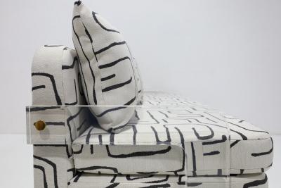 Vladimir Kagan Pair of Vladimir Kagan Sofas Newly Upholstered
