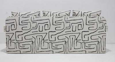 Vladimir Kagan Pair of Vladimir Kagan Sofas Newly Upholstered