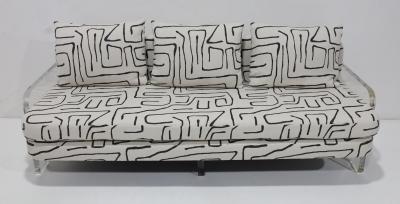 Vladimir Kagan Pair of Vladimir Kagan Sofas Newly Upholstered