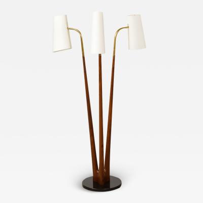 Vladimir Kagan Rare Swan Neck Floor Lamp by Vladimir Kagan