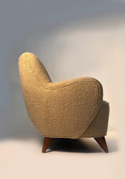 Vladimir Kagan Rare Vladimir Kagan Barrel Sofa Circa 1950s