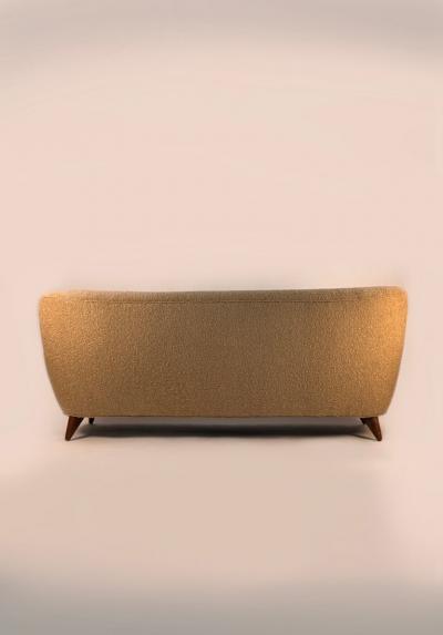 Vladimir Kagan Rare Vladimir Kagan Barrel Sofa Circa 1950s