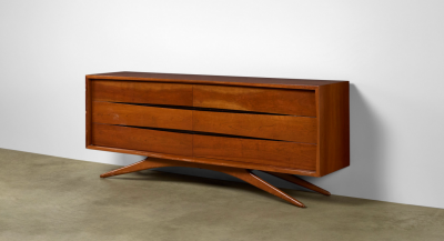 Vladimir Kagan Rare Vladimir Kagan Double Dresser for Grosfeld House Circa 1955