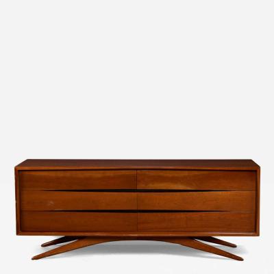 Vladimir Kagan Rare Vladimir Kagan Double Dresser for Grosfeld House Circa 1955