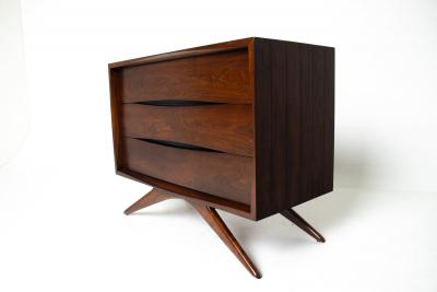 Vladimir Kagan Rare Vladimir Kagan Three Drawer Dresser for Grosfeld House circa 1955