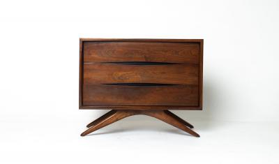 Vladimir Kagan Rare Vladimir Kagan Three Drawer Dresser for Grosfeld House circa 1955