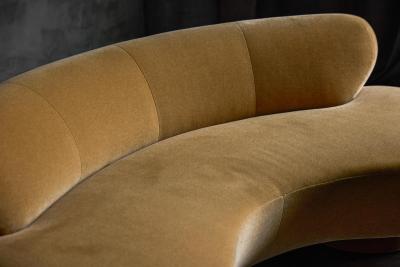 Vladimir Kagan Serpentine Sofa by Vladimir Kagan for Directional United States 1980s