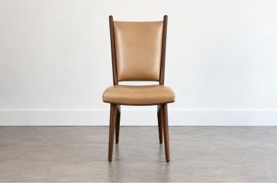 Vladimir Kagan Set of Six Vladimir Kagan Sculpted Sling Dining Chairs Model VK 101