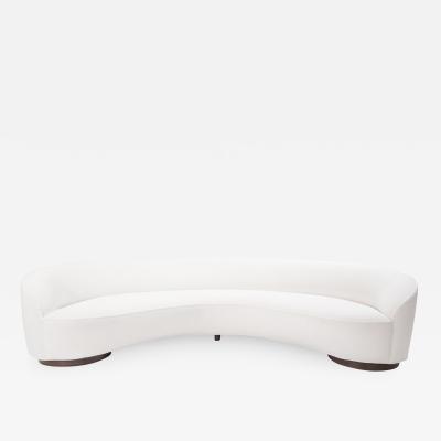 Vladimir Kagan Sloane Sofa in Wool Model 7550