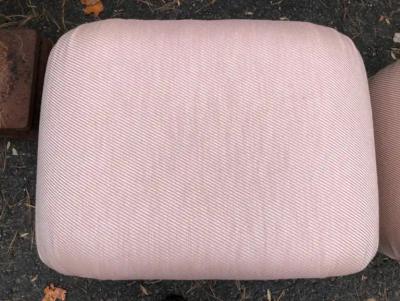 Vladimir Kagan Stylish Pair Vladimir Kagan for Directional Waterfall Ottoman Bench Mid Century