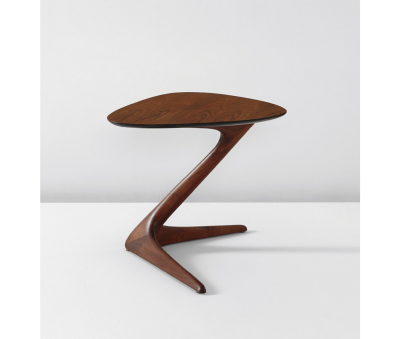 Vladimir Kagan Unicorn Side Table ca 1960s