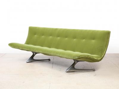 Vladimir Kagan Unicorn Sofa by Vladimir Kagan