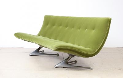 Vladimir Kagan Unicorn Sofa by Vladimir Kagan