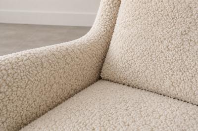 Vladimir Kagan Venetian Sofa by Vladimir Kagan in Shearling C 1950s
