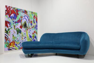 Vladimir Kagan Vladimir Kagan Angle Tangent Chaise Sofa