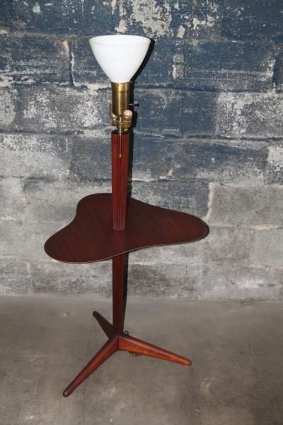 Vladimir Kagan Vladimir Kagan Custom Floor Lamp with Cloud Shaped table for Kagan Dreyfus