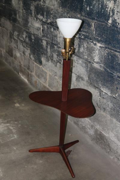 Vladimir Kagan Vladimir Kagan Custom Floor Lamp with Cloud Shaped table for Kagan Dreyfus