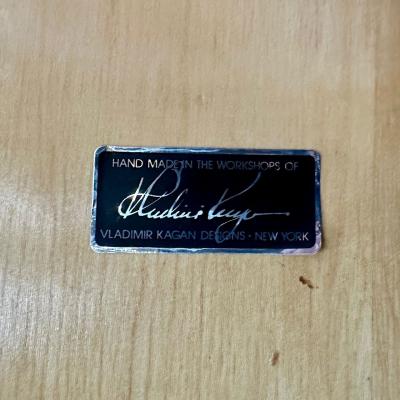 Vladimir Kagan Vladimir Kagan Dining Room Set Table Chairs Sideboard Labeled Copeland