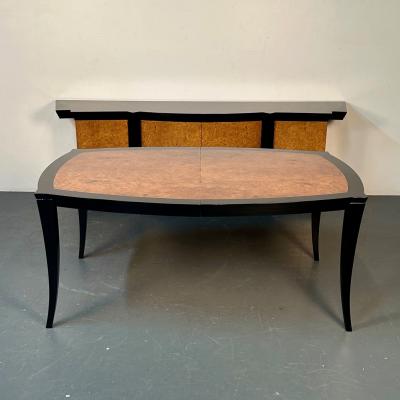 Vladimir Kagan Vladimir Kagan Eva Dining Set Sideboard Table Six Chairs Labeled Provenance