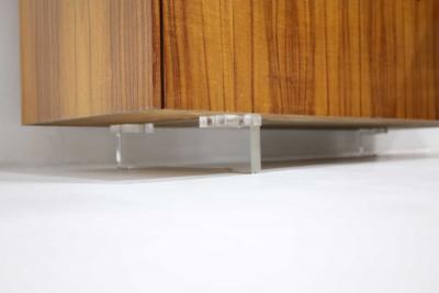 Vladimir Kagan Vladimir Kagan Kidney Desk with Credenza in Tawi Wood