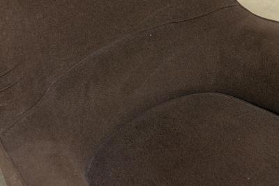 Vladimir Kagan Vladimir Kagan Lounge Chair and Matching Ottoman Labeled