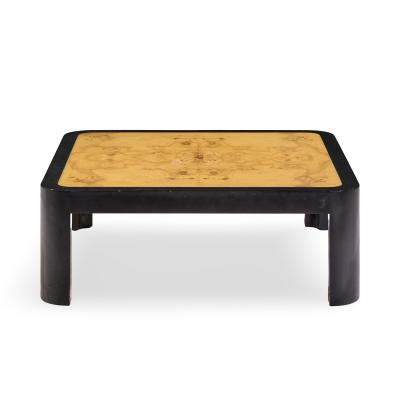 Vladimir Kagan Vladimir Kagan Mid Century Burlwood Coffee Table