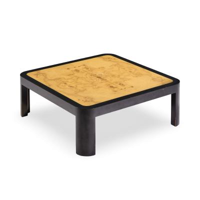 Vladimir Kagan Vladimir Kagan Mid Century Burlwood Coffee Table