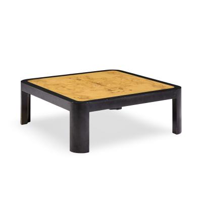 Vladimir Kagan Vladimir Kagan Mid Century Burlwood Coffee Table