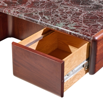 Vladimir Kagan Vladimir Kagan Mid Century Marble Top Executive Desk