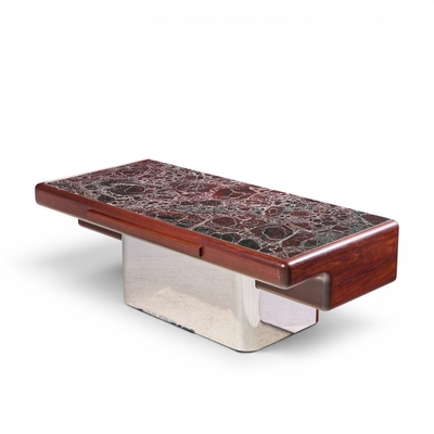 Vladimir Kagan Vladimir Kagan Mid Century Marble Top Executive Desk