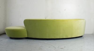 Vladimir Kagan Vladimir Kagan Monumental Serpentine Sofa Available for Custom Upholstery