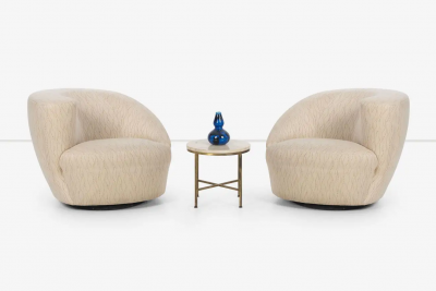 Vladimir Kagan Vladimir Kagan Nautilus Swivel Chairs