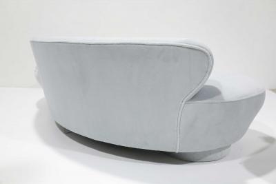 Vladimir Kagan Vladimir Kagan Serpentine Cloud Sofa in Plush Mohair