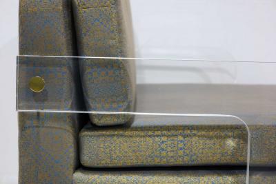 Vladimir Kagan Vladimir Kagan Settee in Donghia Silk Cotton