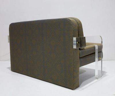 Vladimir Kagan Vladimir Kagan Settee in Donghia Silk Cotton