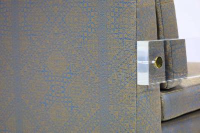 Vladimir Kagan Vladimir Kagan Settee in Donghia Silk Cotton