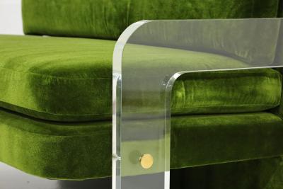 Vladimir Kagan Vladimir Kagan Settee in Holly Hunt Great Plains