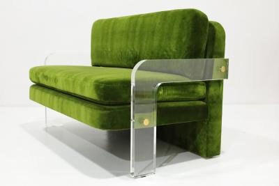 Vladimir Kagan Vladimir Kagan Settee in Holly Hunt Great Plains