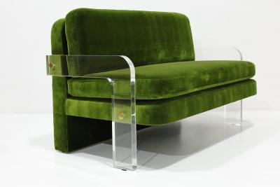 Vladimir Kagan Vladimir Kagan Settee in Holly Hunt Great Plains