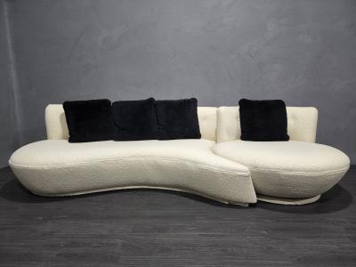 Vladimir Kagan Vladimir Kagan Sofa and Swivel Chair