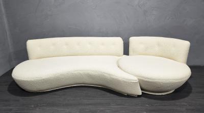 Vladimir Kagan Vladimir Kagan Sofa and Swivel Chair