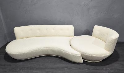 Vladimir Kagan Vladimir Kagan Sofa and Swivel Chair