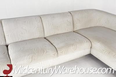 Vladimir Kagan Vladimir Kagan Style Mid Century Preview Sectional Sofa with Chaise