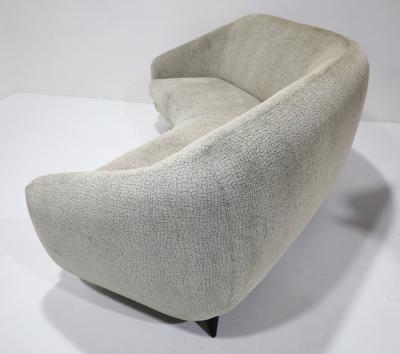 Vladimir Kagan Vladimir Kagan Wide Angle Tangent Sofa Model 506
