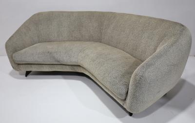Vladimir Kagan Vladimir Kagan Wide Angle Tangent Sofa Model 506