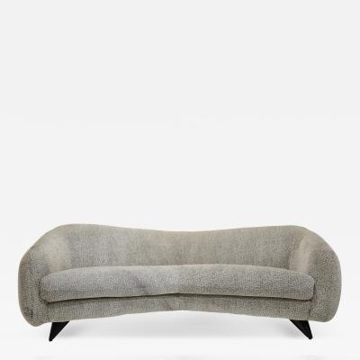 Vladimir Kagan Vladimir Kagan Wide Angle Tangent Sofa Model 506