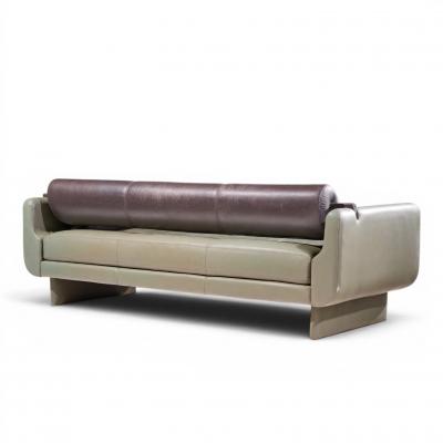 Vladimir Kagan Vladimir Kagan for American Leather Group Mid Century Matinee Sofa