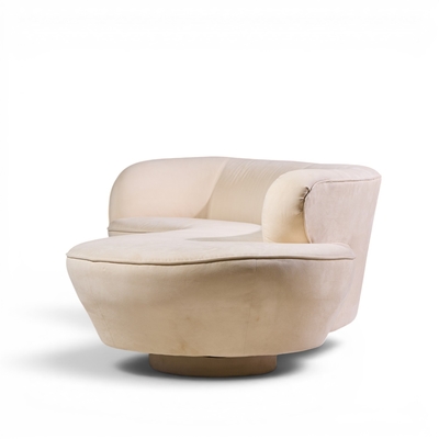 Vladimir Kagan Vladimir Kagan for Directional Mid Century Cloud Sculpted Sofa