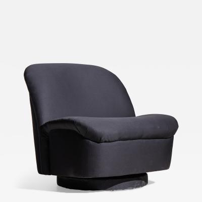 Vladimir Kagan Vladimir Kagan for Directional Mid Century Swivel Lounge Chair